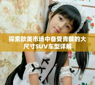 探索欧美市场中备受青睐的大尺寸SUV车型详解