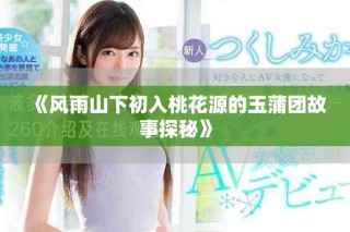 《风雨山下初入桃花源的玉蒲团故事探秘》