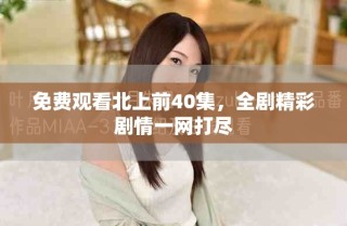 免费观看北上前40集，全剧精彩剧情一网打尽