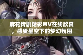 麻花传剧精彩MV在线欣赏，感受星空下的梦幻氛围