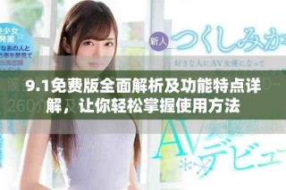 9.1免费版全面解析及功能特点详解，让你轻松掌握使用方法