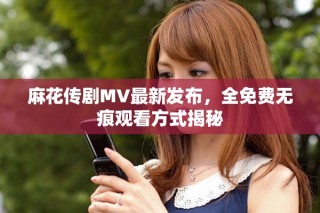 麻花传剧MV最新发布，全免费无痕观看方式揭秘