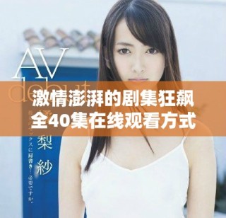 激情澎湃的剧集狂飙全40集在线观看方式及详细解读