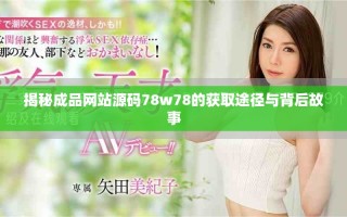 揭秘成品网站源码78w78的获取途径与背后故事