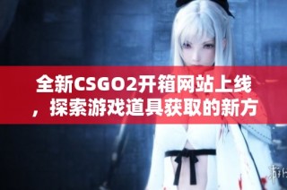 全新CSGO2开箱网站上线，探索游戏道具获取的新方式与乐趣