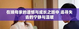 在姨母家的遗憾与成长之旅中 追寻失去的宁静与温暖