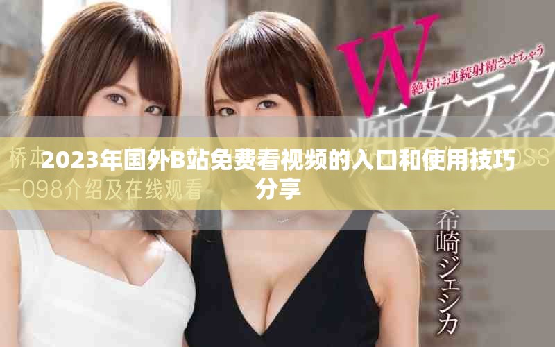 2023年国外B站免费看视频的入口和使用技巧分享